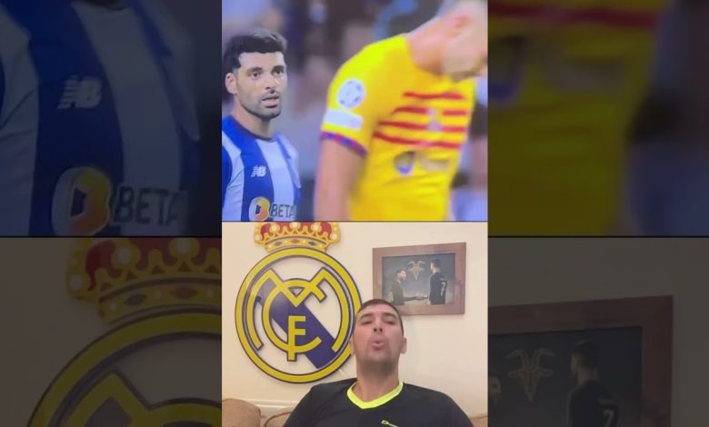 ملخص لعبة برشلونة وبورتو ١-٠ دوري ابطال اوروبا #علي_الهيتي #هلامدريد🤍🤍